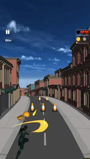Ninja Run:Fruit Cutter 3d Game screenshot 2