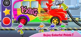 Game screenshot Kids Bus: Super Car Wash Salon apk