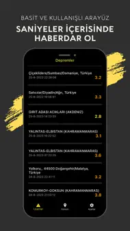 Deprem Uyarı Sistemi Anlık iphone resimleri 4