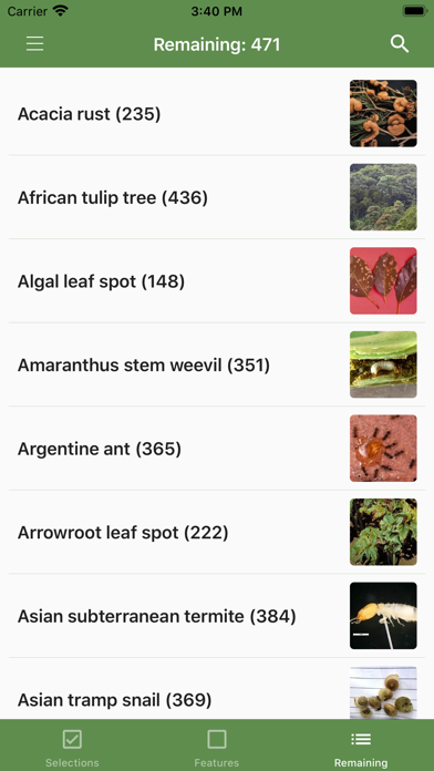 Pacific Pests Pathogens Weeds Screenshot