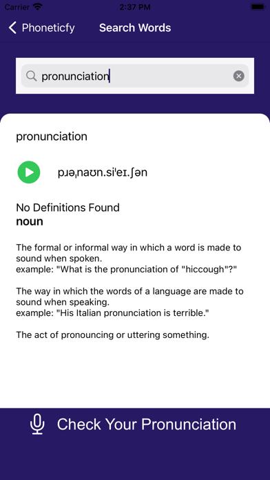 Phoneticfy Screenshot