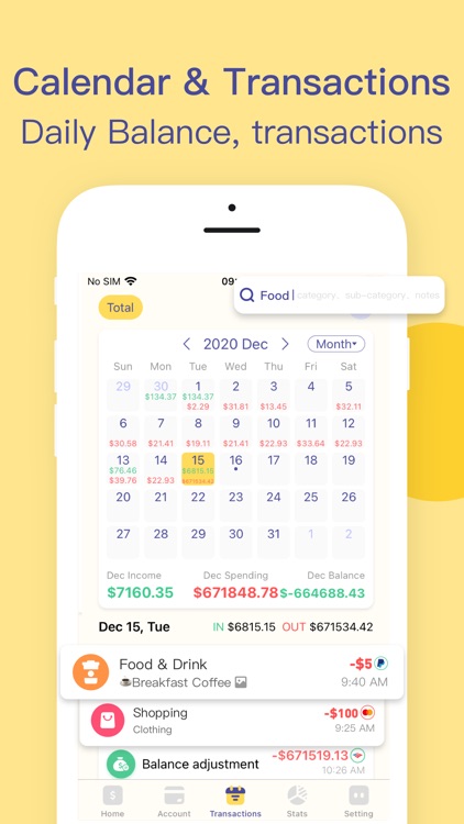 Budget app - spending tracker screenshot-3