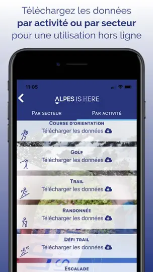 Capture d'écran de Isère Outdoor sur iPhone 5