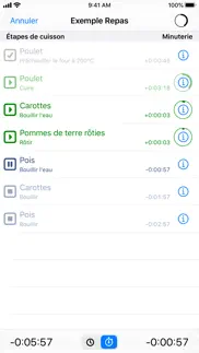 easy cooking timer iPhone Captures Décran 1