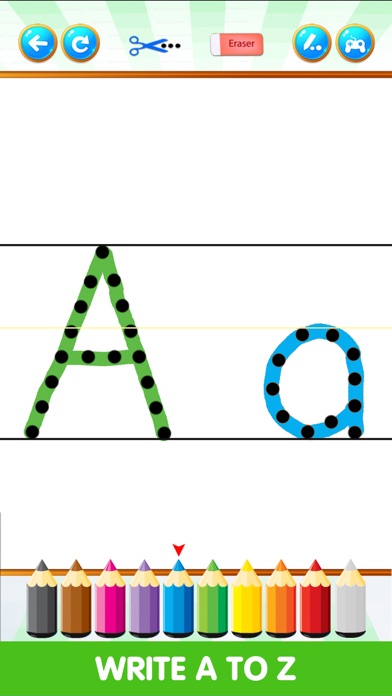 ABC123 English Alphabet Write Screenshot