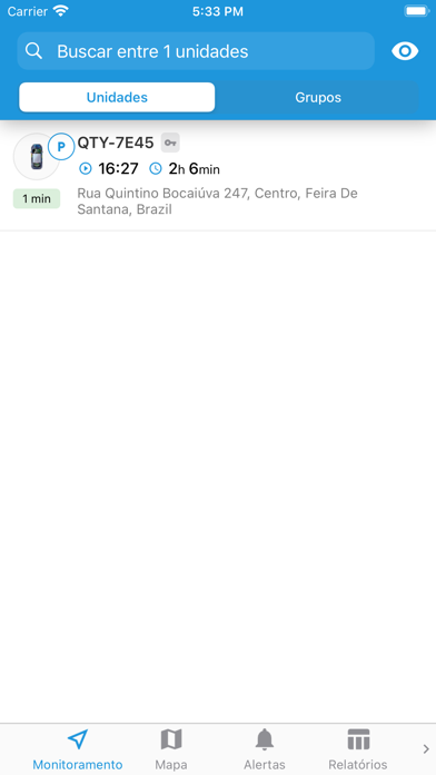 AutoNav IoT Screenshot