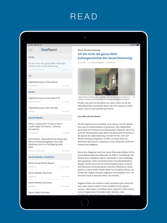 Screenshot #6 pour blueReport