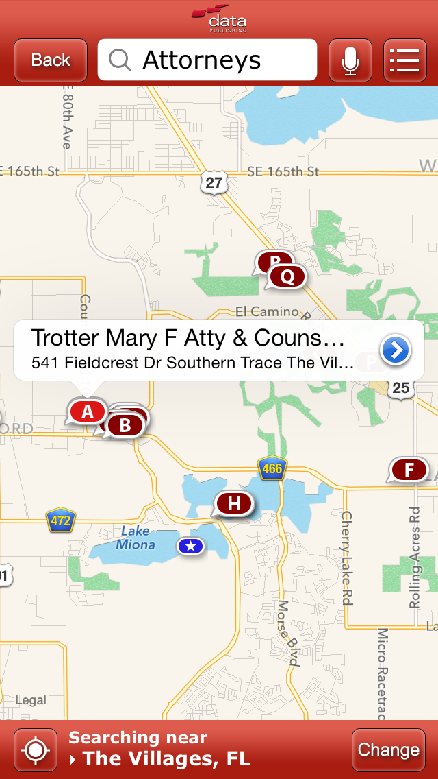 Data Publishing Yellow Pages