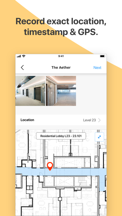 SiteCam Construction Photo App Screenshot