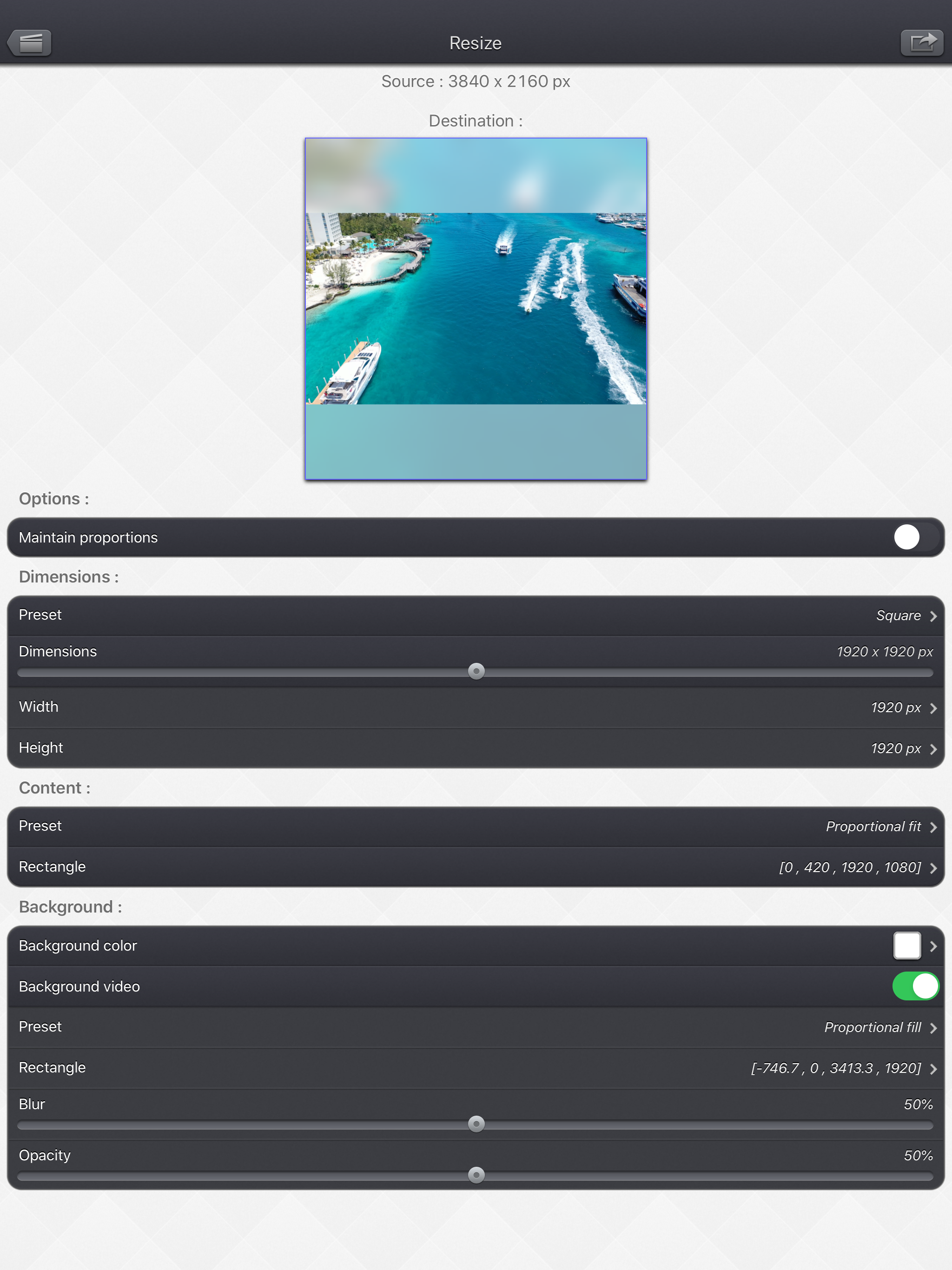 Video Resize & Scale - HD