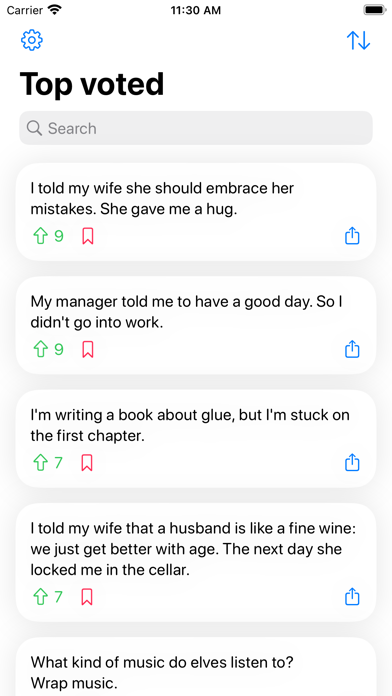 Dad Jokes & Puns Screenshot