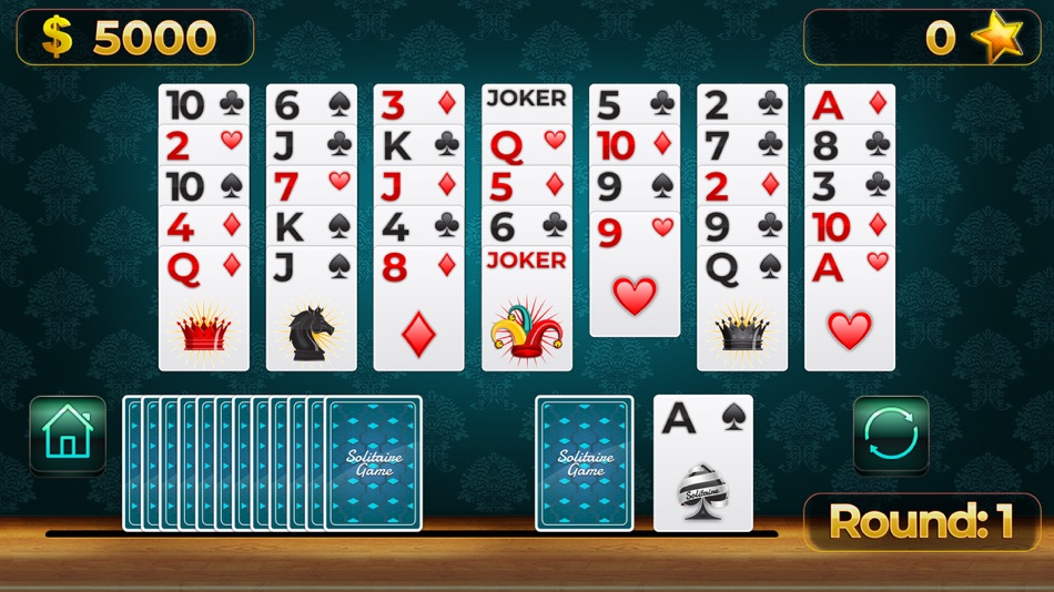 #1. #1 Classic Solitaire card game (iOS) 由: Gaetano La Delfa