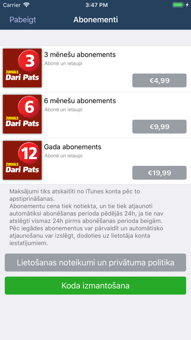 Screenshot #2 pour Dari Pats