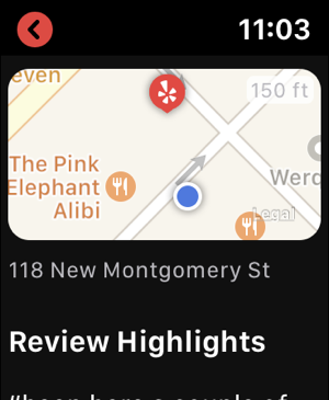 ‎Yelp: Local Food & Services Screenshot