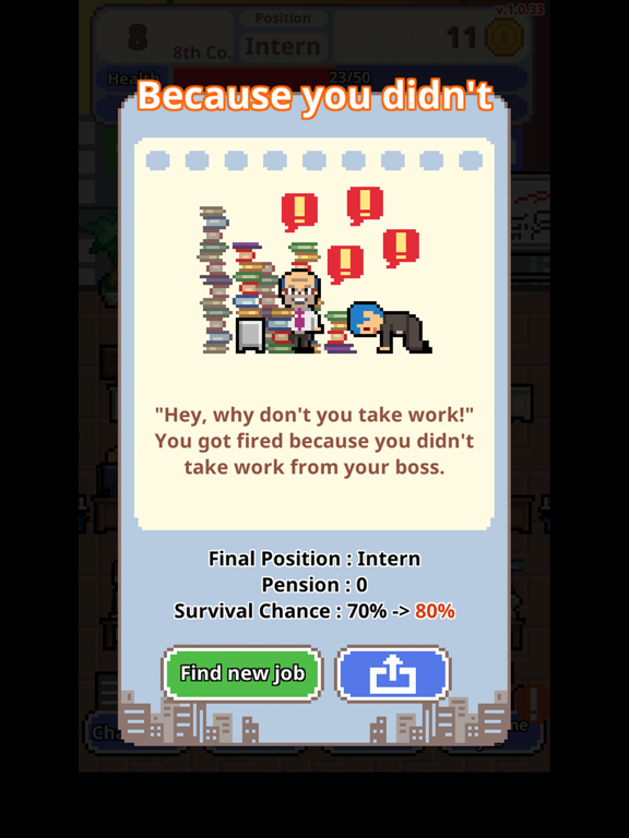 Don't get fired! iPad screenshot 5 - Games app