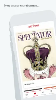 the spectator magazine iphone screenshot 2