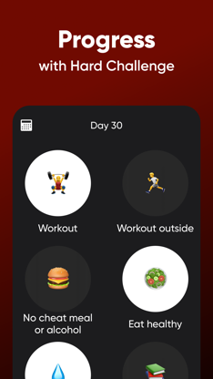 Hard challenge: Daily Habits screenshot 1