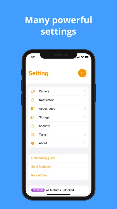 AiCam AI Smart Security Camera iPhone Ekran Görüntüsü 10