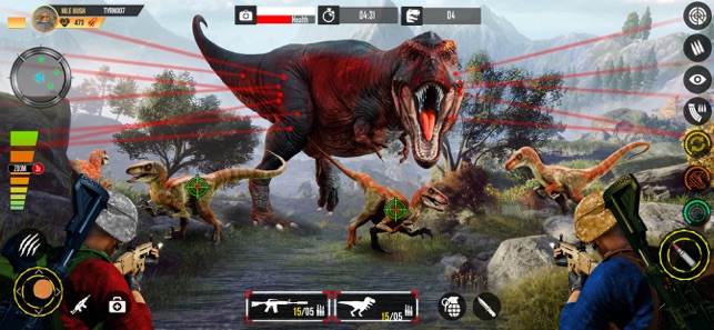 Download do APK de caçador de dinossauros 2019: jogo de sobrevivência para  Android