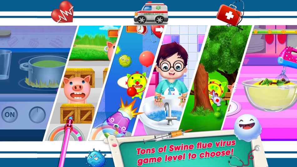 #4. Swineflu Prevention-Pig Game (iOS) 由: Amit Gadhiya