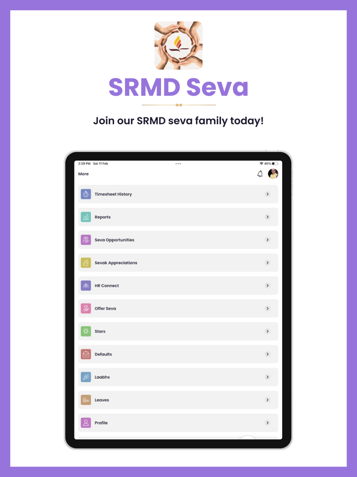 SRMD Seva