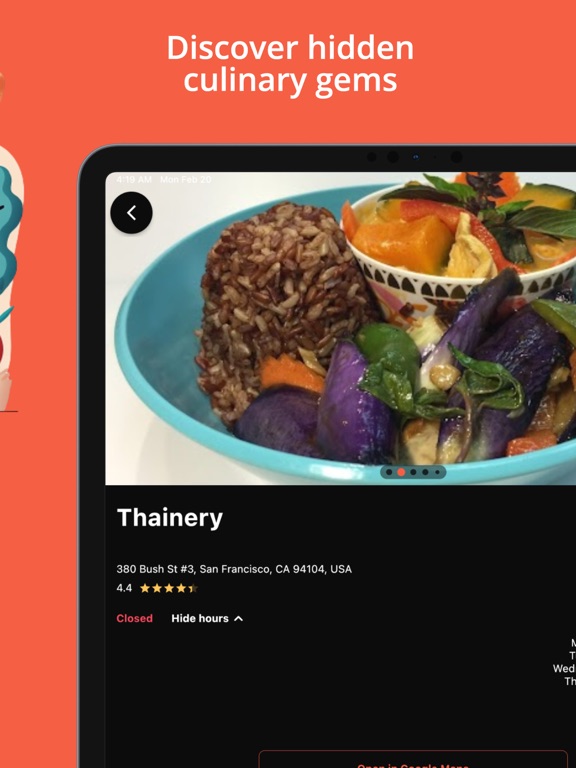 YumYumYo - Restaurants & More iPad screenshot 5 - Food & Drink app