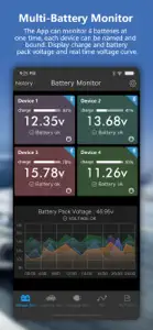 Multi-Batt Mon Battery Monitor screenshot #1 for iPhone