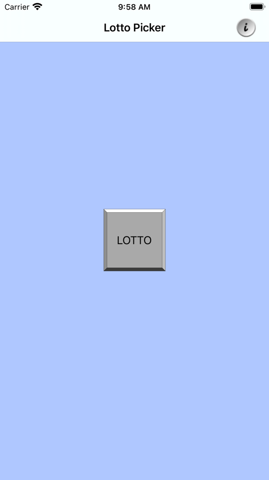 LottoPicker - 1.2 - (iOS)