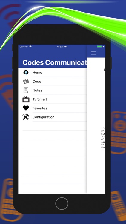Code Control For Communication