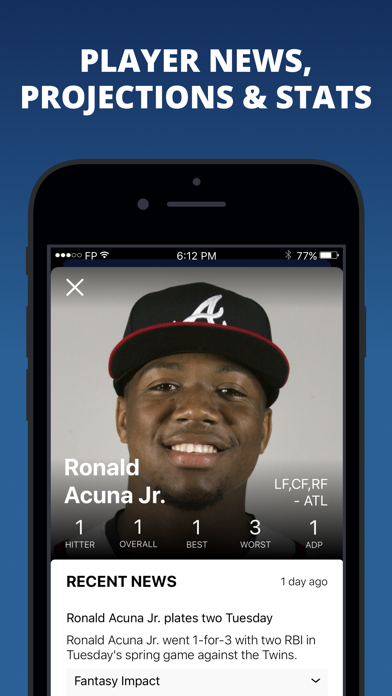 Fantasy Baseball Draft Wizard Screenshot