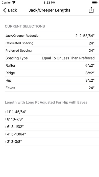 RoofCalc - Roofing Calculator Screenshot