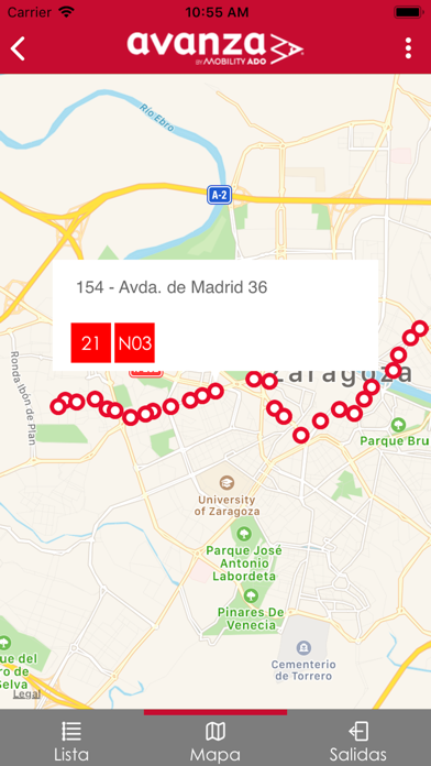 Zaragoza Urban Buses Screenshot