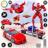 Police Flying Car Robot game icon