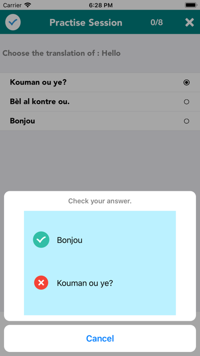 English to Creole Translator Screenshot