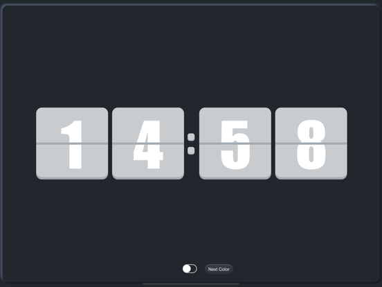 Screenshot #6 pour Night Digital Clock