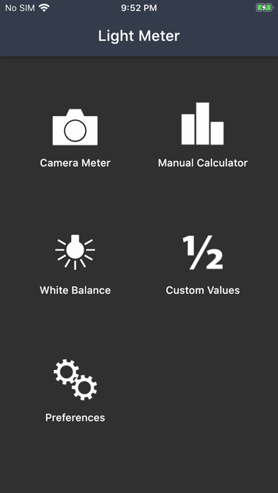 Light Meter - WBPhoto Screenshot