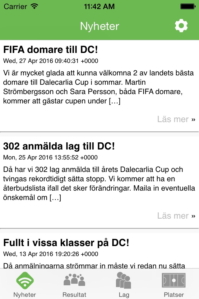 Dalecarlia Cup screenshot 2