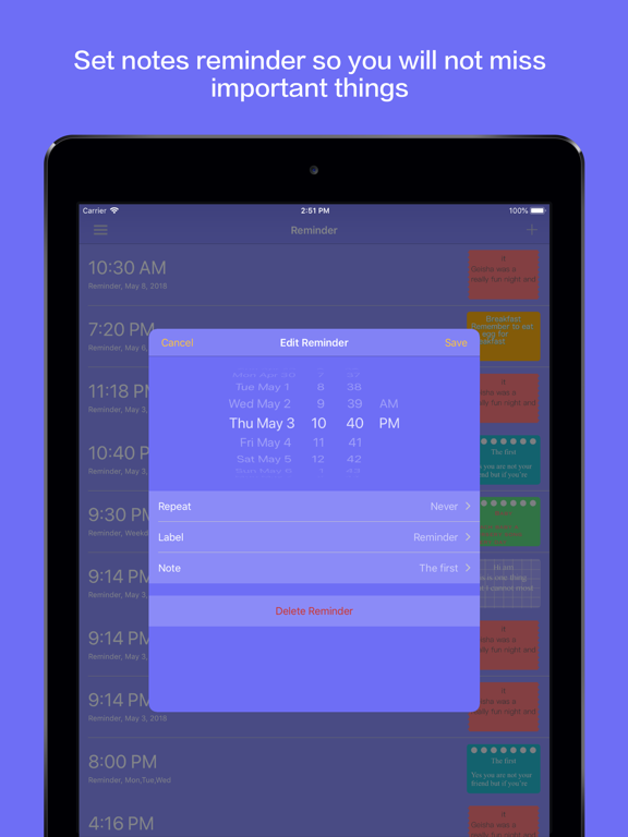 Screenshot #5 pour Sticky Note & Create Wallpaper