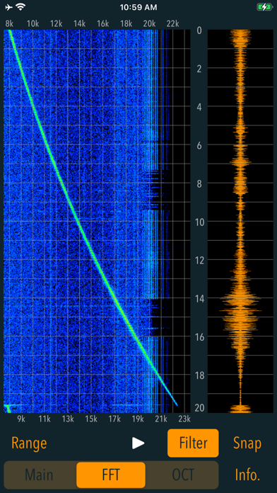 High-Frequency Noise Monitor Screenshot