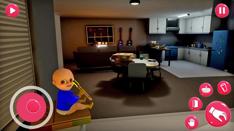 Giant Fat Baby: Supermarket 3D