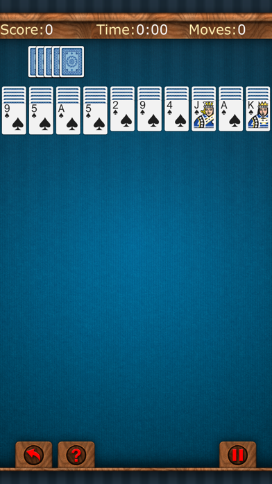 ~ Spider Solitaire ~ Screenshot