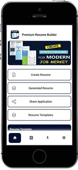 Game screenshot Premium Resume Builder hack