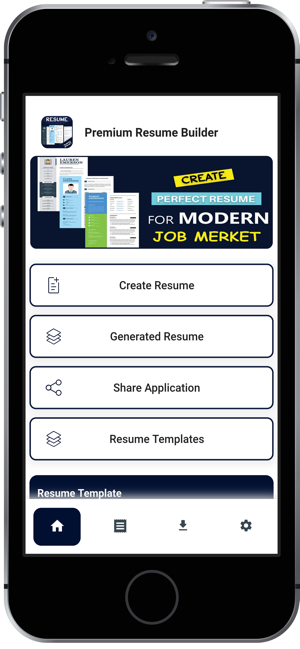 ‎Premium-Resume-Builder-Screenshot