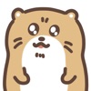 cute otter sticker