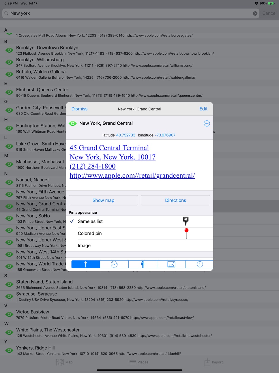 iPad screenshot
