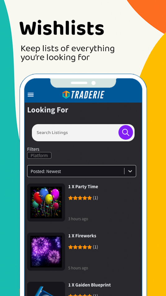 #7. Traderie (iOS) 由: Akrew Inc.