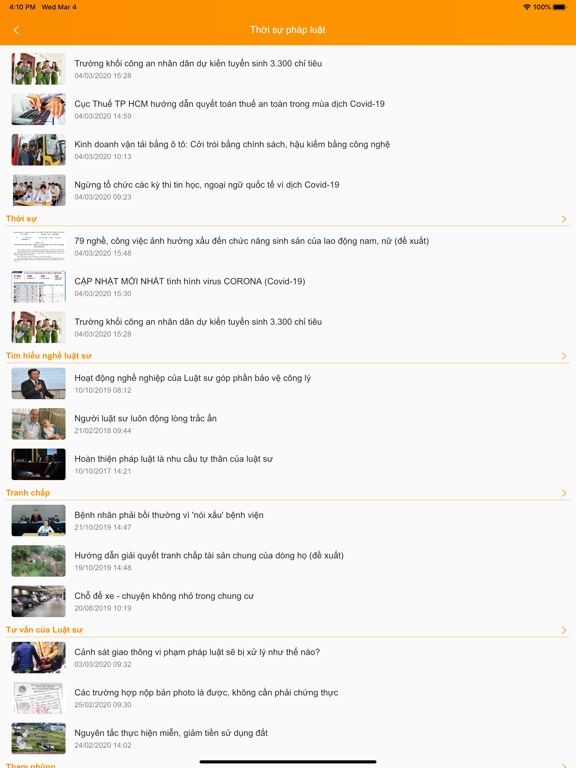 Screenshot #6 pour Thư Viện Pháp Luật