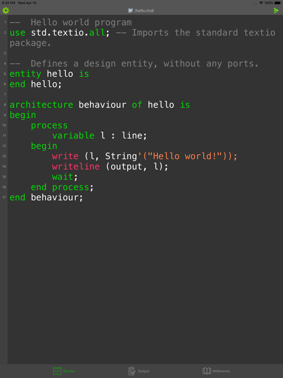 Screenshot #4 pour VHDL Compiler