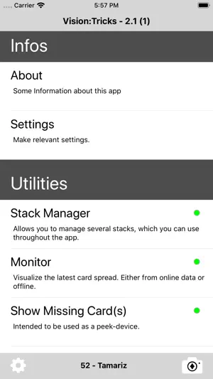 Vision:Tricks - for Vision app screenshot 1