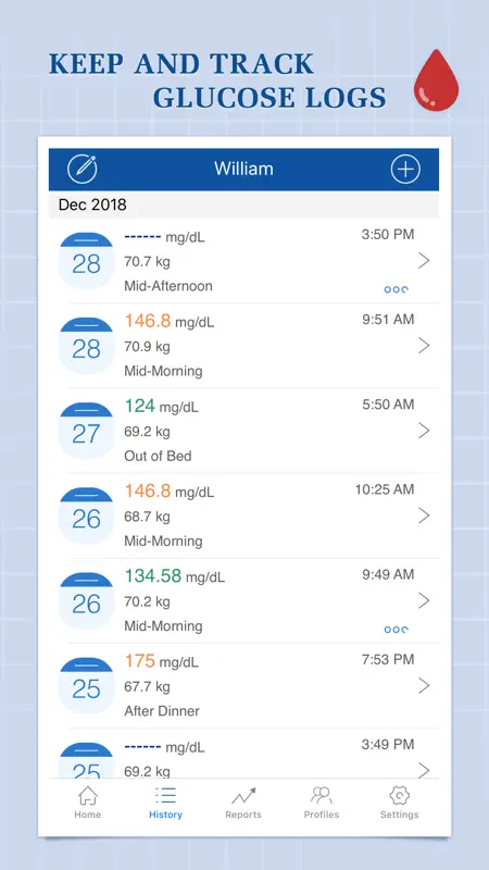 Glucose Companion Pro screenshot 3 of 5